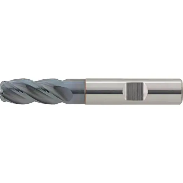 Bezpečná Platba Výkonnostní fréza tvrdokov TiALN stopka HB Z4 20/R2mm FORMAT GT