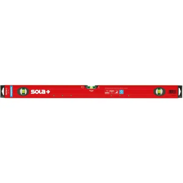Vodováha s magnetem LM Big REDM 3 80cm práš.povrstv. Sola Speciální Cena