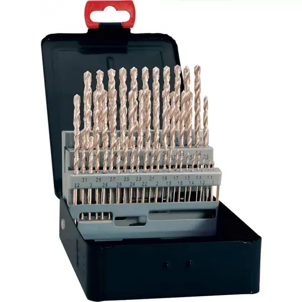 Sada vrtáků na kov DIN338 HSS vybrušovaný typ N 1-5,9mm FORTIS Aktuální