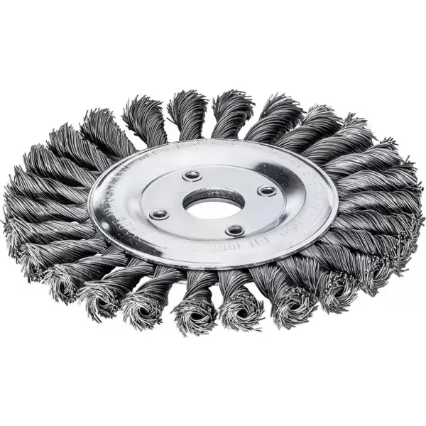 Kulatý kartáč ocelový drát 125x14mm,splét.0,5mm Lessmann Bezpečná Platba