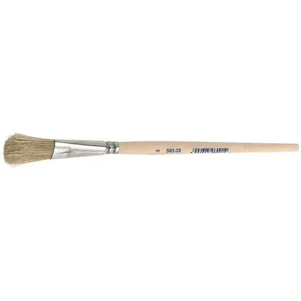 Štětec na emailový lak čínské štětiny hell velikost 02 Nölle PROFI BRUSH Ověřený