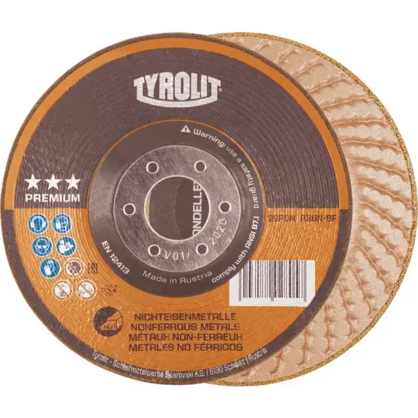 Kup Teď Kotouč brusný 125mm Rondeller 2 v 1 A36N Tyrolit