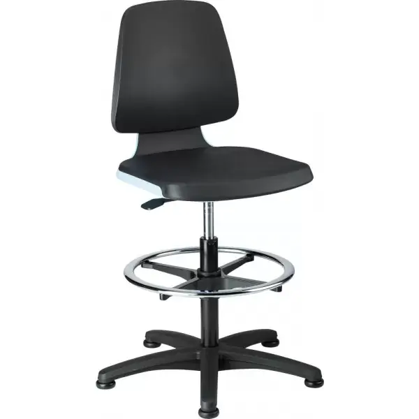Židle pracovní Labsit 3, PU , zelená, výška sedáku 520-770 mm Bimos Sleva