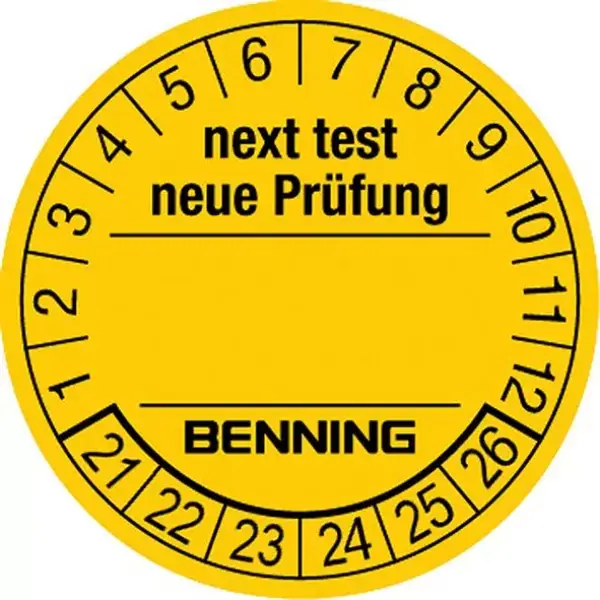 Koupit Online Certifikační plaketa Benning
