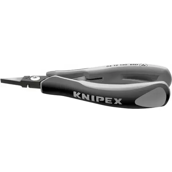 Bezpečná Platba Kleště pro elektroniku - ploché 34 12 130 ESD Knipex
