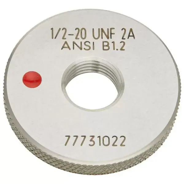 Sezónní Sleva Závitový kalibr kroužek (zmetkový díl) UNF 3/8"-24