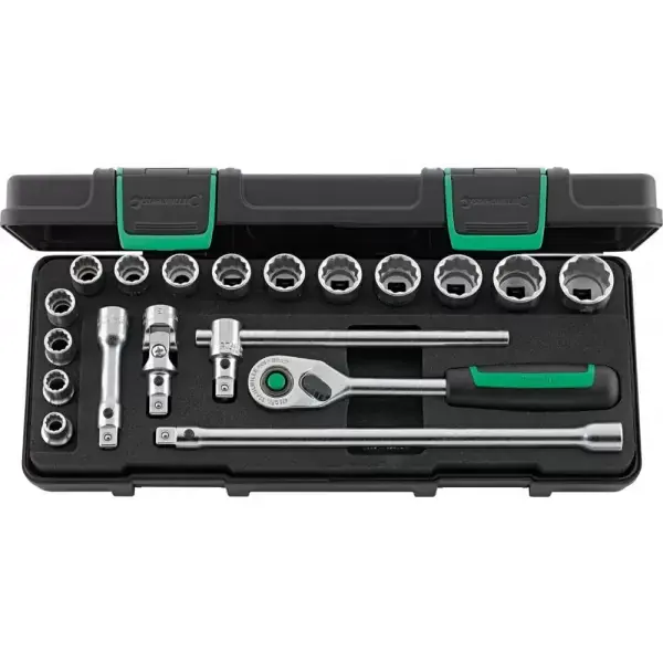 Levný Gola sada 3/8" 45/14/5I QR 19 ks STAHLWILLE