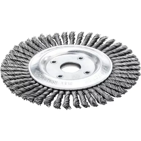 Kartáč na potr.,ocelový drát 178x6mm splét. 0,5mm Lessmann Ověřený