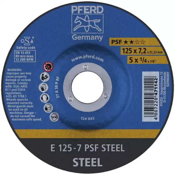 Výhodná Nabídka Kotouč brusný prohnutý A30PPS 178x7mm PFERD