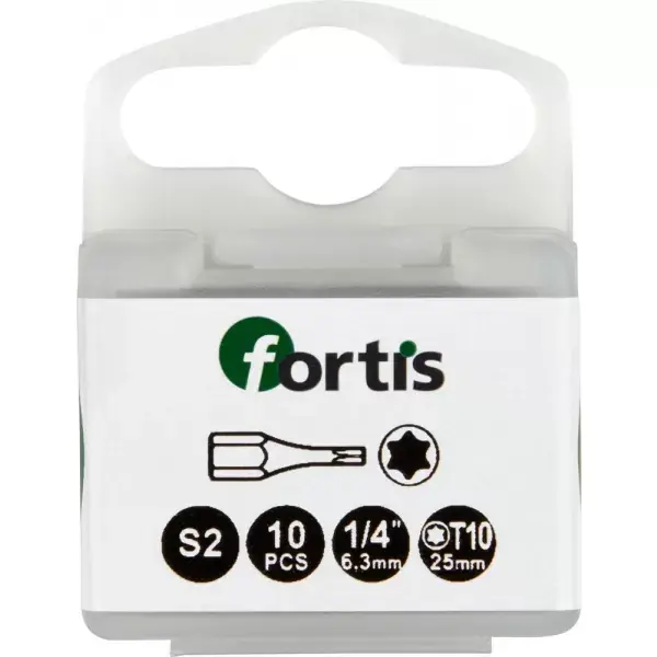 Bit Torsion 1/4“ DIN3126 C6,3 T40x25mm Balení FORTIS 10ks Výprodej