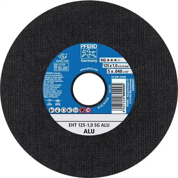 Kotouč řezný rovný na hliník A30NSG 178x1,6mm PFERD Sleva