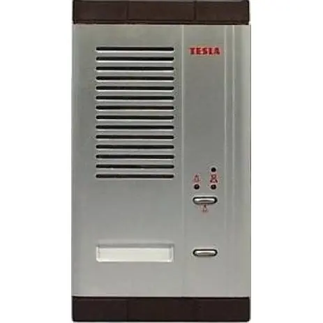 Modul elektrického vrátného 4FP 111 36/S1 s 1 vyzváněcím tlačítkem Tesla Stropkov Nejlepší Cena