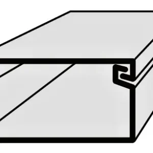 Odeslání Ihned Lišta vkládací POLYPROFIL EIP 40020H 40x20 2m hnědá