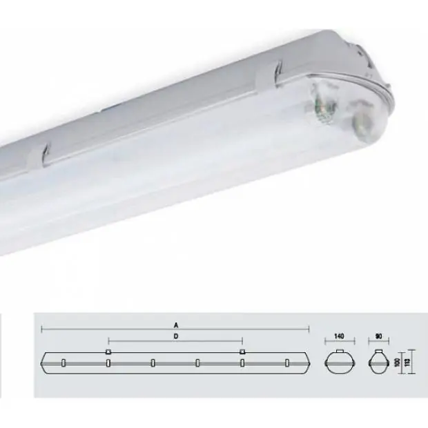 PROFI 136 AC IP65 prachotěsné svítidlo 1x36W 10120 Trevos Oblíbený