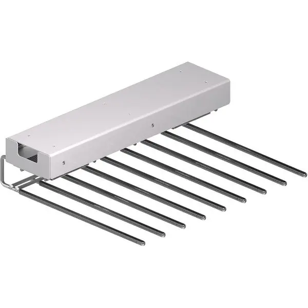 Omezená Nabídka HETTICH věšák na kalhoty Silent System, 335 x 95 x 497 mm, 9 držáků, ocel