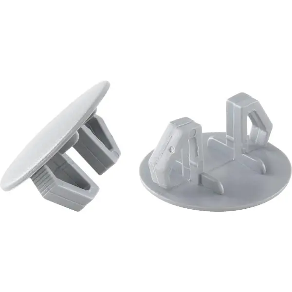 Horká Nabídka Záslepka otvorů kulatá, ø 11,5–14,5 mm, plast, šedá