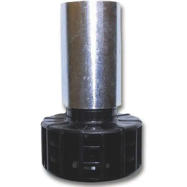 Nízká Cena CAMAR soklová stavitelná noha 28 x 140 mm, ocel pozink černý