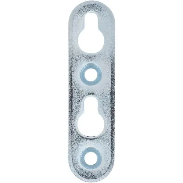 Podložka postelového kování, 70 x 18 x 3 mm, 2 klíč.otvory, ocel pozink Speciální Cena