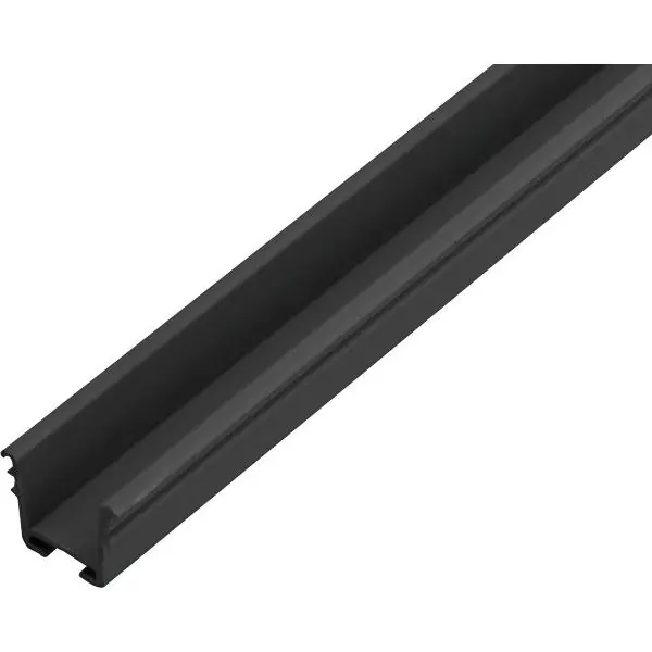 Vysoce Kvalitní REHAU vodicí kolejnice, d x š x v: 2500 x 13 x 12, plast černý