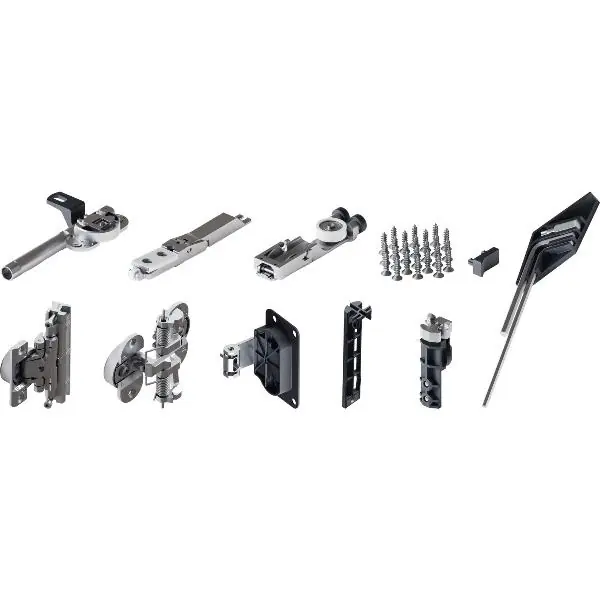HAWA Folding Concepta III 20 Základní Push sada, výška dveří 1200 - 2200 mm Zlevněný