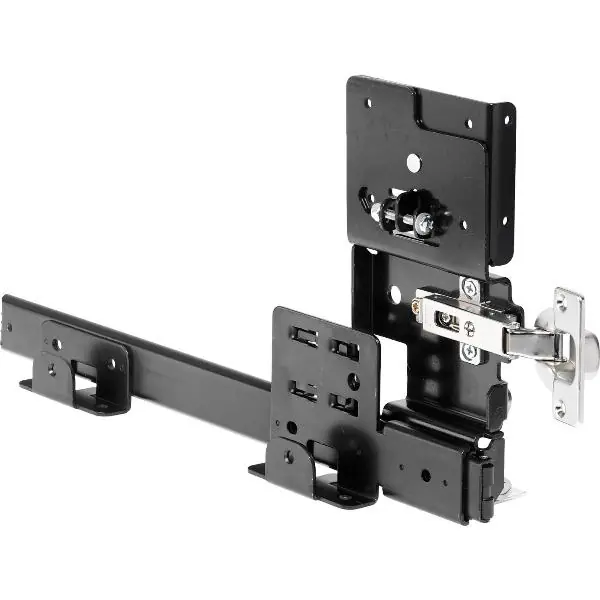 Originální ACCURIDE 1321 sada kování, délka 608 mm, ocel černá chromovaná