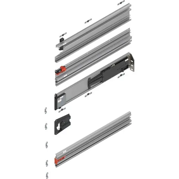 BLUM REVEGO uno sada kapsových lišt 675 mm, pravá Ověřený