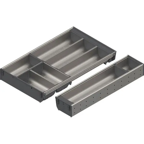 BLUM ORGA-LINE příborník, sada misek pro šířku korpusu 550-599 mm,délka 500 mm Sezónní Sleva