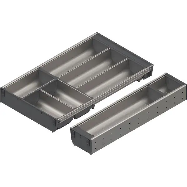 BLUM ORGA-LINE příborník, sada misek pro šířku korpusu 601-699 mm,délka 500 mm Poslední Šance
