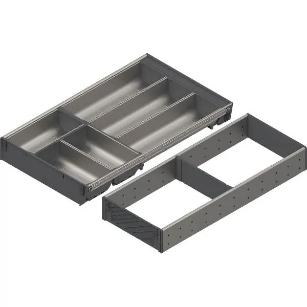Bezpečná Platba BLUM ORGA-LINE příborník, sada misek pro šířku korpusu 1100-1199 mm,délka 500 mm