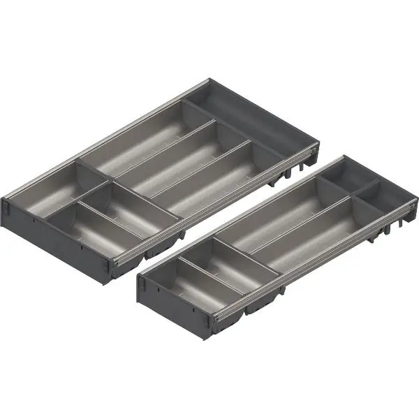 BLUM ORGA-LINE příborník, sada misek pro šířku korpusu 700-799 mm,délka 550 mm Bezpečná Platba
