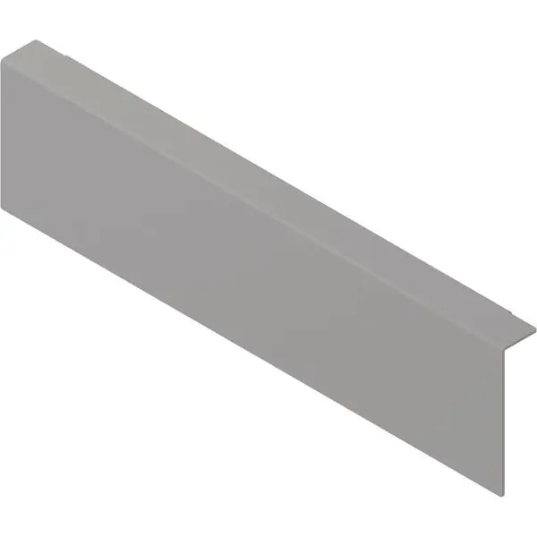 BLUM AMBIA-LINE ZC7A0U0M profilový adaptér, výška M, šířka 242mm,Indium šedá mat Expresní Doručení