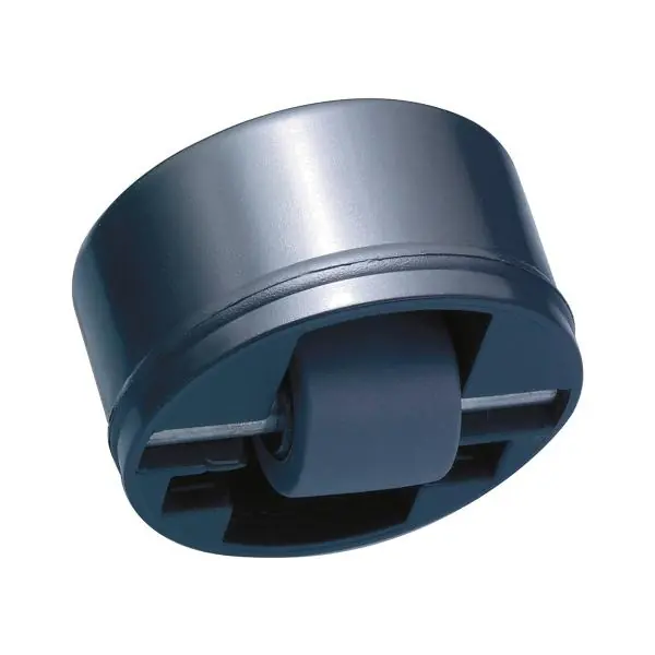 Cenový Hit Pojezd.vložené kolečko Mini soft, kolečko ø 15 mm, vrtání ø 36 mm, plast černý