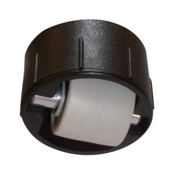 Speciální Cena Kolečko Mini BSR bez manžety, ø 15 mm, vrtání ø 25 mm, plast černý