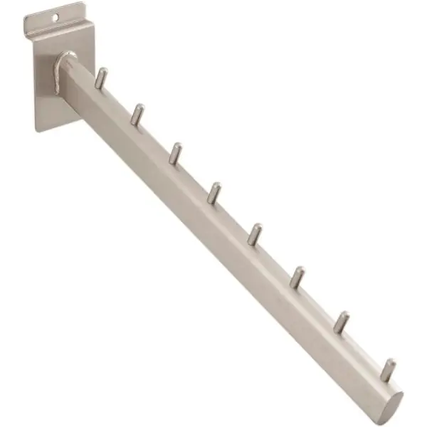 Šikmá konzola 8-stupňů Arkwall 350 mm, poniklovaný matný Dokud Zásoby Vydrží