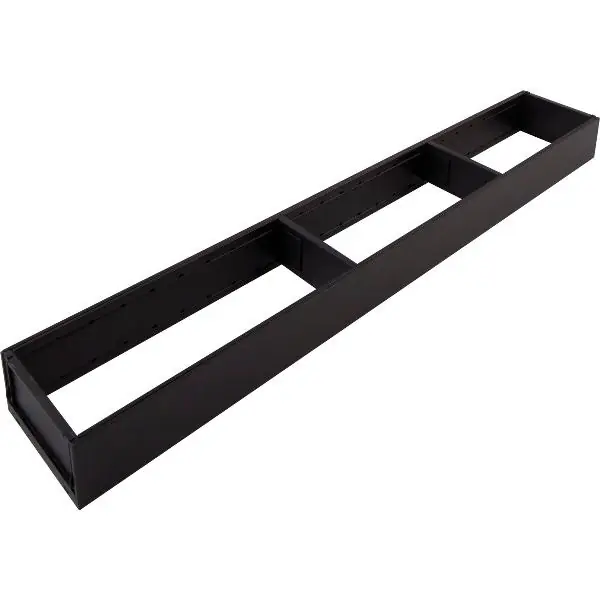 Aktuální BLUM AMBIA-LINE ZC7S650RS1 úzký zásuvk. rámeček, délka 650mm, ocel černá karbon