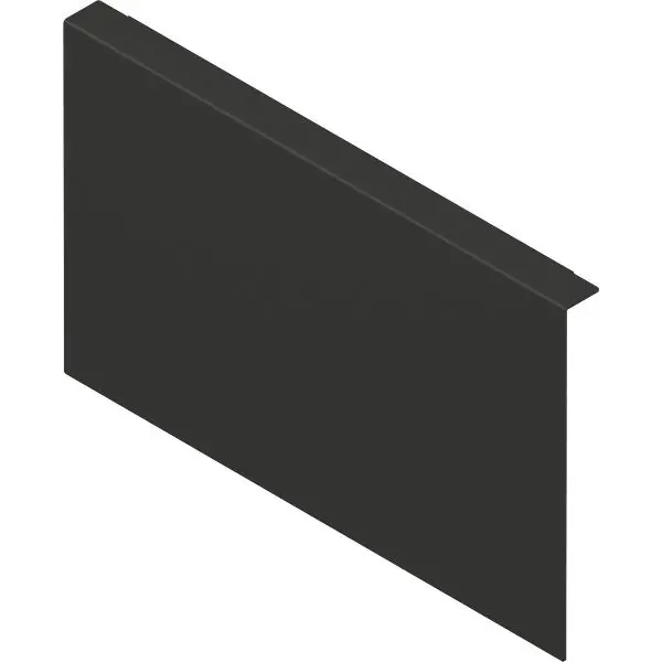 BLUM AMBIA-LINE ZC7A0U0C profilový adaptér, výška C, šířka 242mm,karbonově černá Aktuální