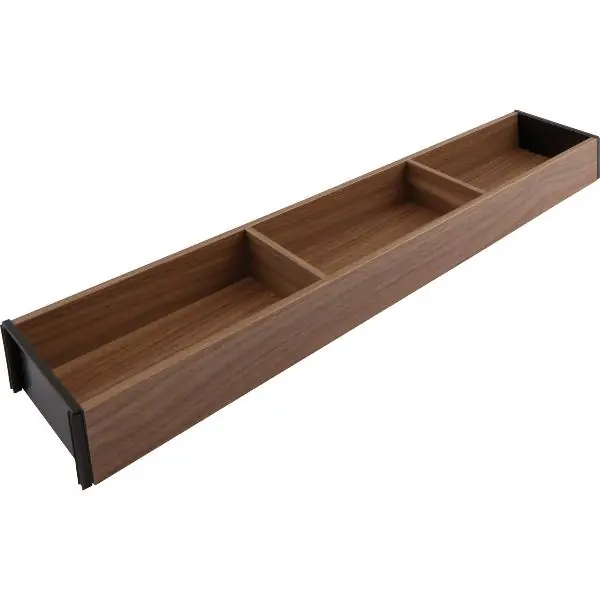 BLUM AMBIA-LINE ZC7S650RH1 úzký zásuvkový rámeček, délka 650mm, ořech Tennesse Koupit Online