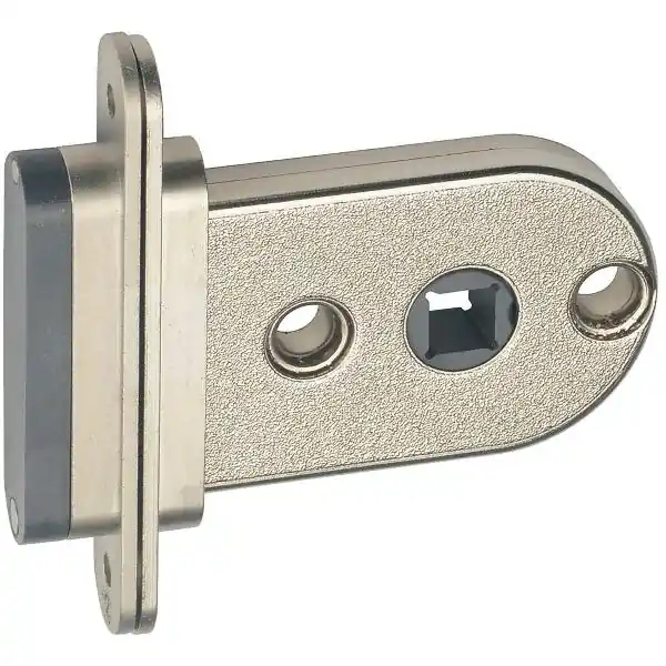 Aktuální JUNIE magnetický zámek s boční střelkou, dornmass 40mm, zamak poniklovaný