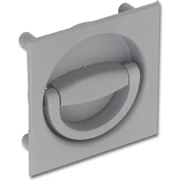 Odeslání Ihned HEKNA mušlová úchytka 498 pro západkový zámek 920, DM 32 mm, plastprach.šedá