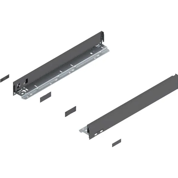 Tovární Cena BLUM LEGRABOX pure sada výška N, BLUMOTION S, 70kg, délka 500mm, orion šedá