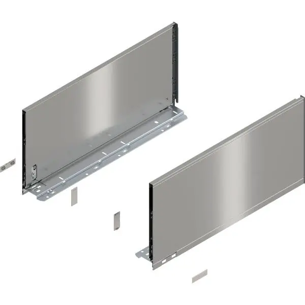 Pouze Dnes BLUM LEGRABOX pure sada výška F, BLUMOTION S, 40kg, délka 400mm, INOX