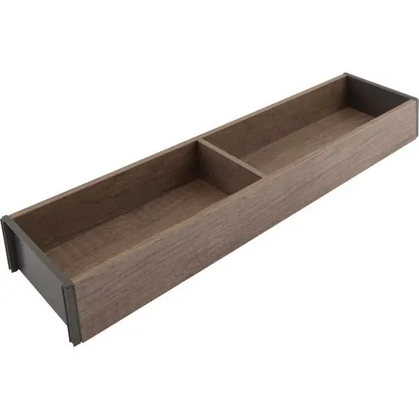 BLUM AMBIA-LINE ZC7S550RH1 úzký zásuvkový rámeček, délka 550mm, dub Nebraska Vrácení Zdarma