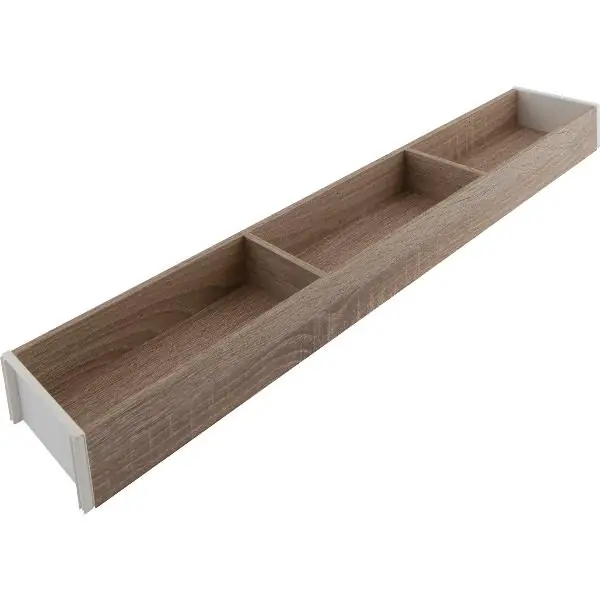 BLUM AMBIA-LINE ZC7S600RH1 úzký zásuvkový rámeček, délka 600mm, dub Bardolino Nejlepší Volba