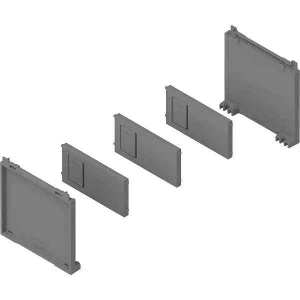 BLUM AMBIA-LINE sada pro uložení lahví, šířka 100mm, plast indium šedá Časově Omezené