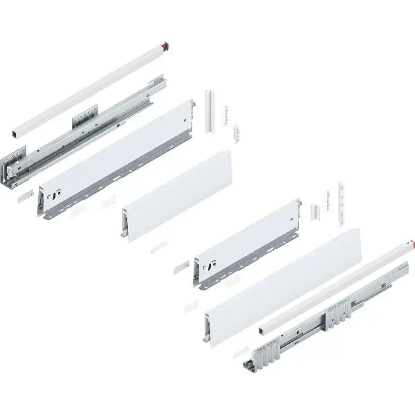 BLUM MERIVOBOX dřez. výsuv sada výška E-reling, BLUMOTION B, 40kg, d. 500,h.bílá Odeslání Ihned