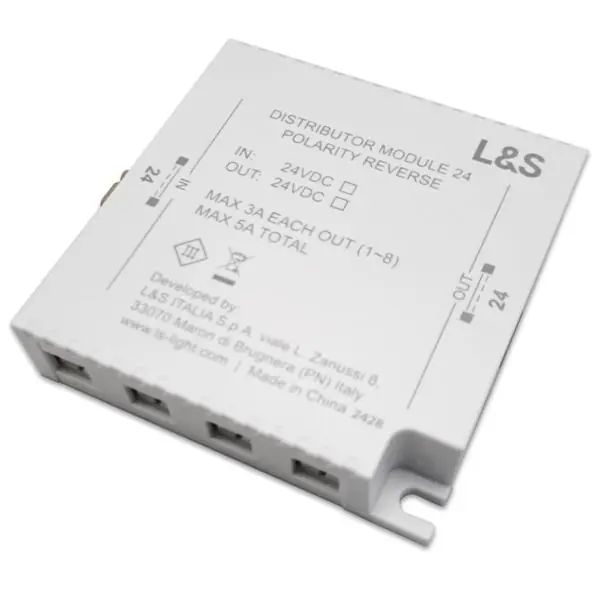 Víkendová Akce L&S rozbočovač 8-náš. 24 V/DC k Meccano síťový zdroj