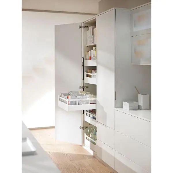 Levný BLUM SPACE TOWER TANDEMBOX antaro s relingem délka 550 šířka korpusu 600, bílá