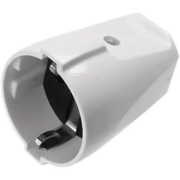 Nárazuvzdorná Schuko zásuvka, 2-pólová, 10/16 A, 250 V, centr.kabel.vstup Objednat Nyní