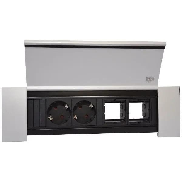 Zásuvkový box Power Frame Cover DATA, D=299,1 mm, Š=87,1 mm, alu Kup Teď