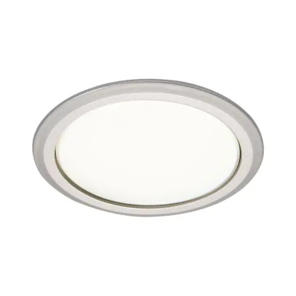 ELEKTRA Zapuštěné svítidlo 8001B-78, teplá bílá, ø 82 mm, stříbrná barva Sleva
